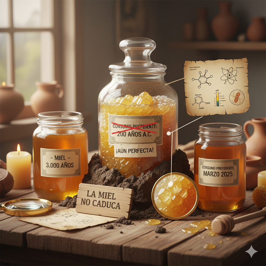 ¿La miel caduca? Mitos y realidad