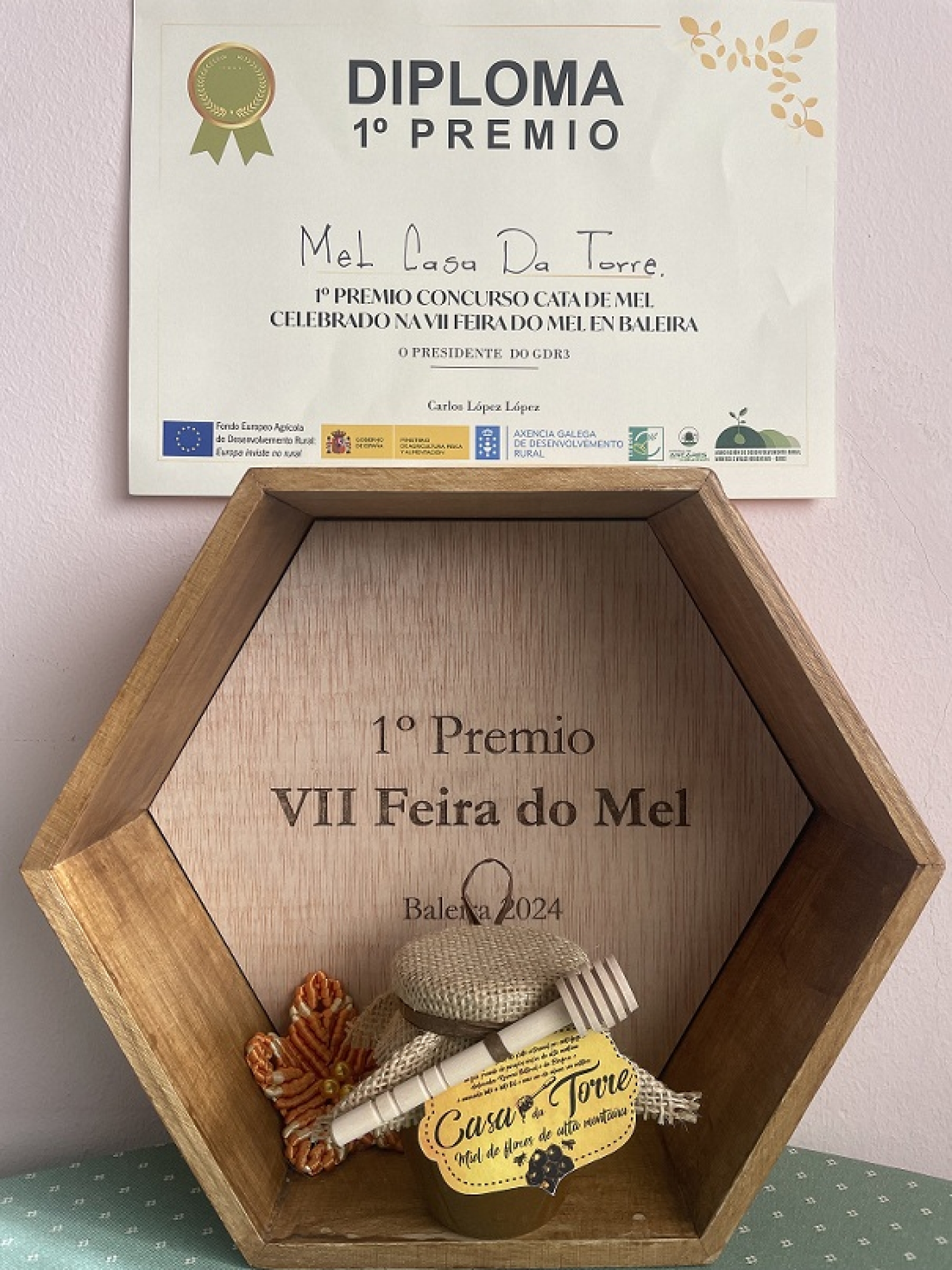 1º Premio VII Feira do Mel Baleira