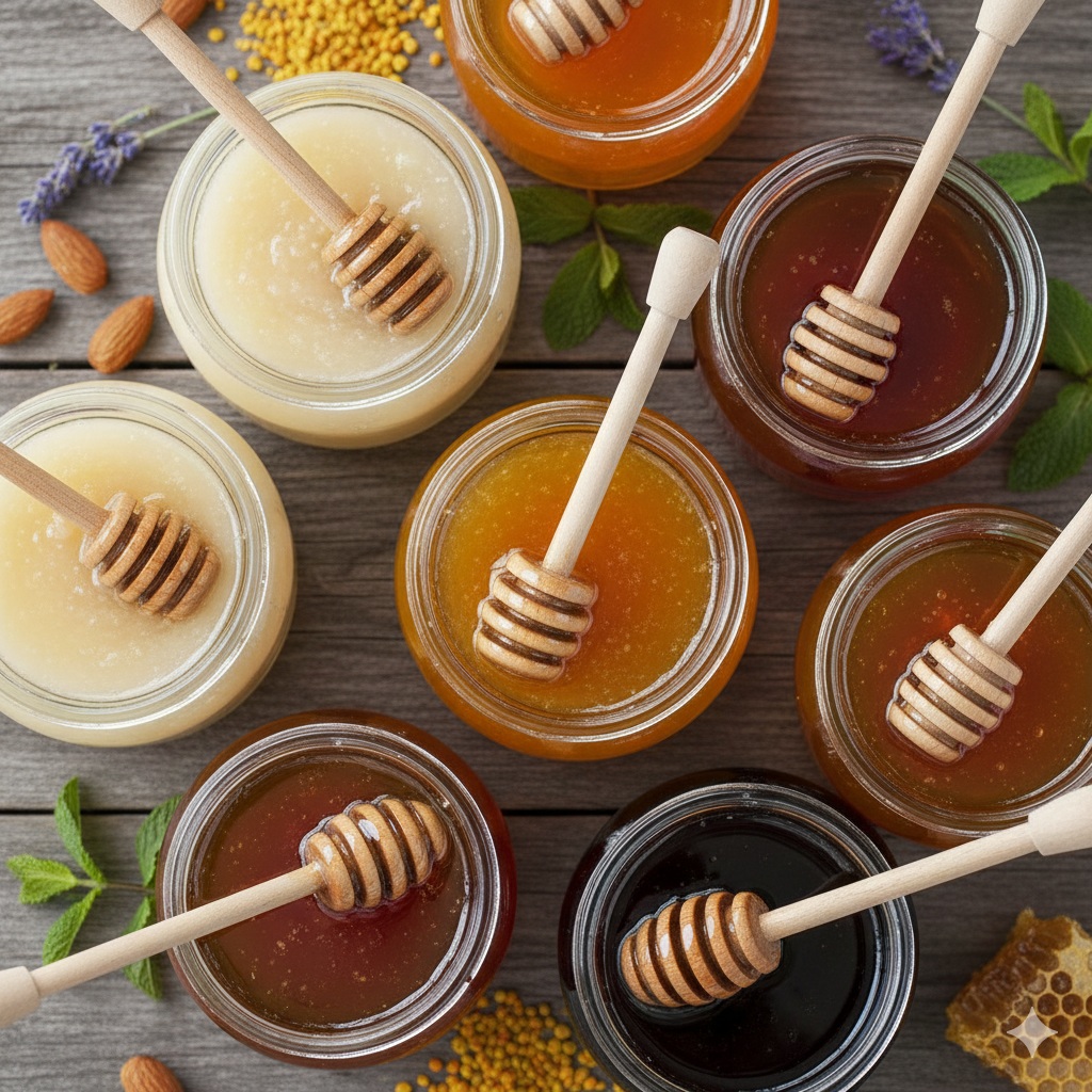 Colores de la miel: qué significan y de qué dependen