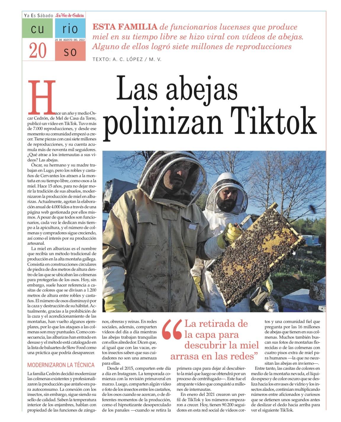Los Cedrón, la familia de funcionarios que triunfa en TikTok con sus vídeos de miel