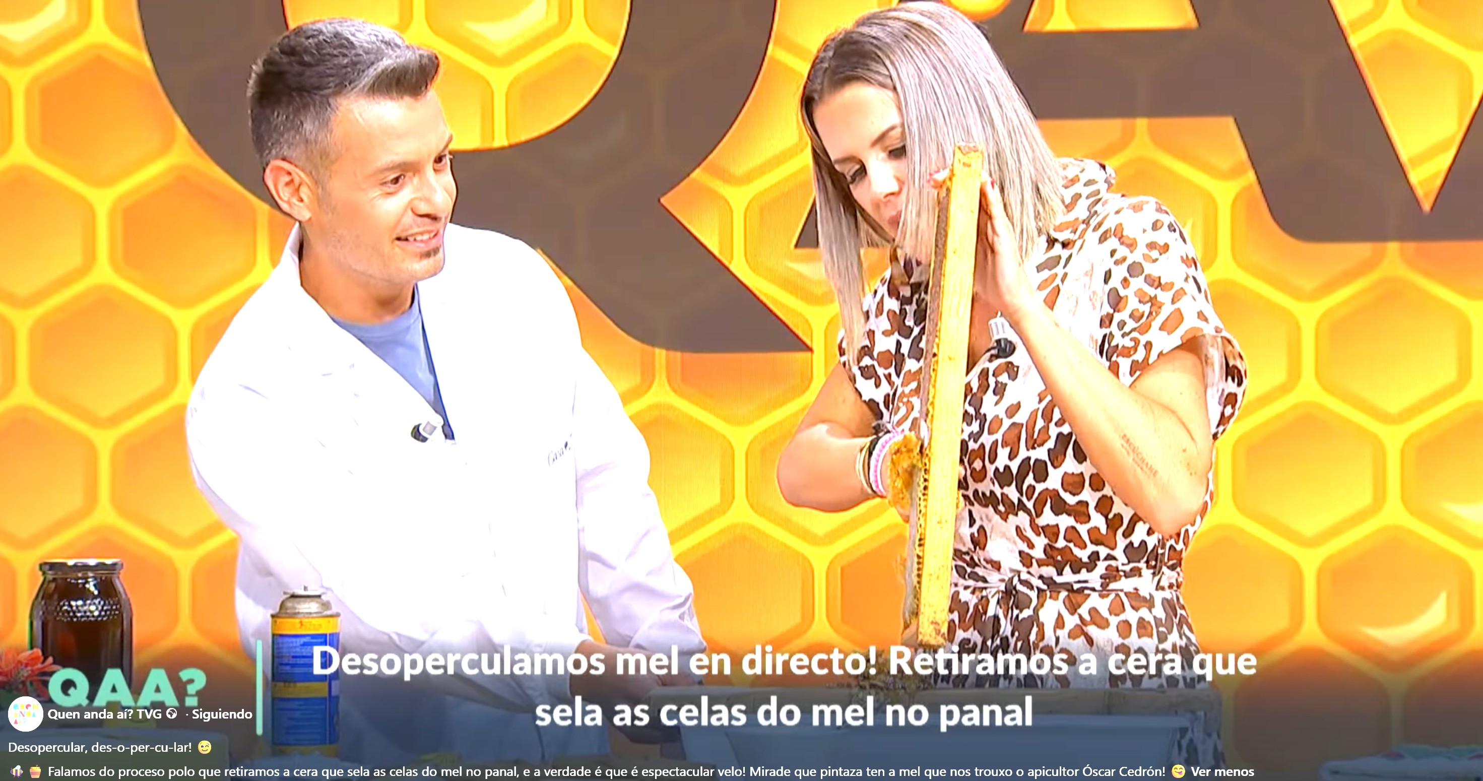 Mel Casa da Torre na TVG: A arte de desopercular mel nos Ancares