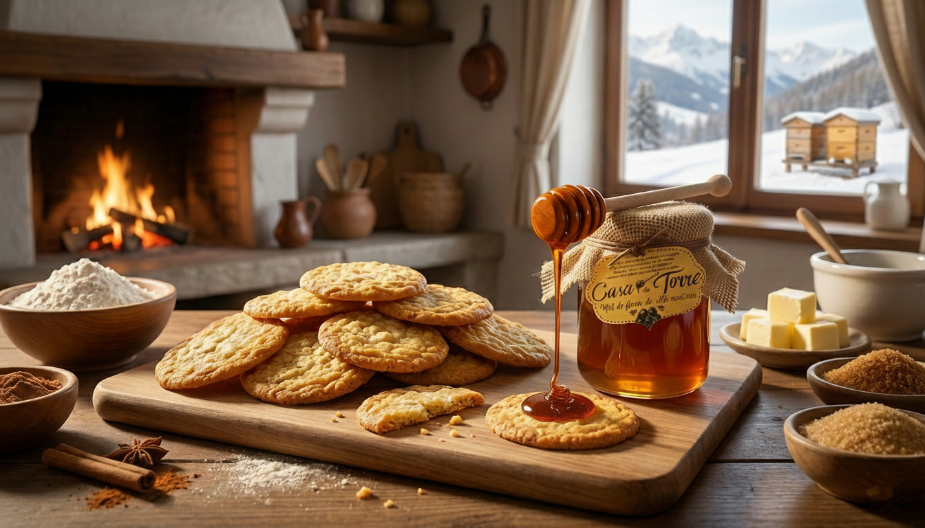 Galletas de Miel Crujientes: Receta Artesana con Miel Cruda